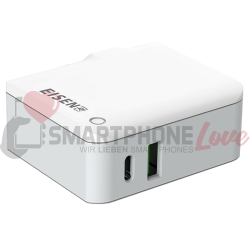 Eisenz 30W 1x USB 1xTyp-C Schnellladeadapter (Fast Charging)